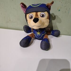 Paw Patrol Chase Small Plush Stuffed Animal Toy Kids Boy Dog Police Rescue